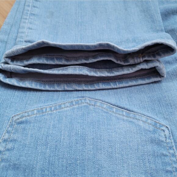 J. Crew Mercantile Straight Leg Jeans Men 36 X 30 Blue Light Wash Normcore - Picture 8 of 14